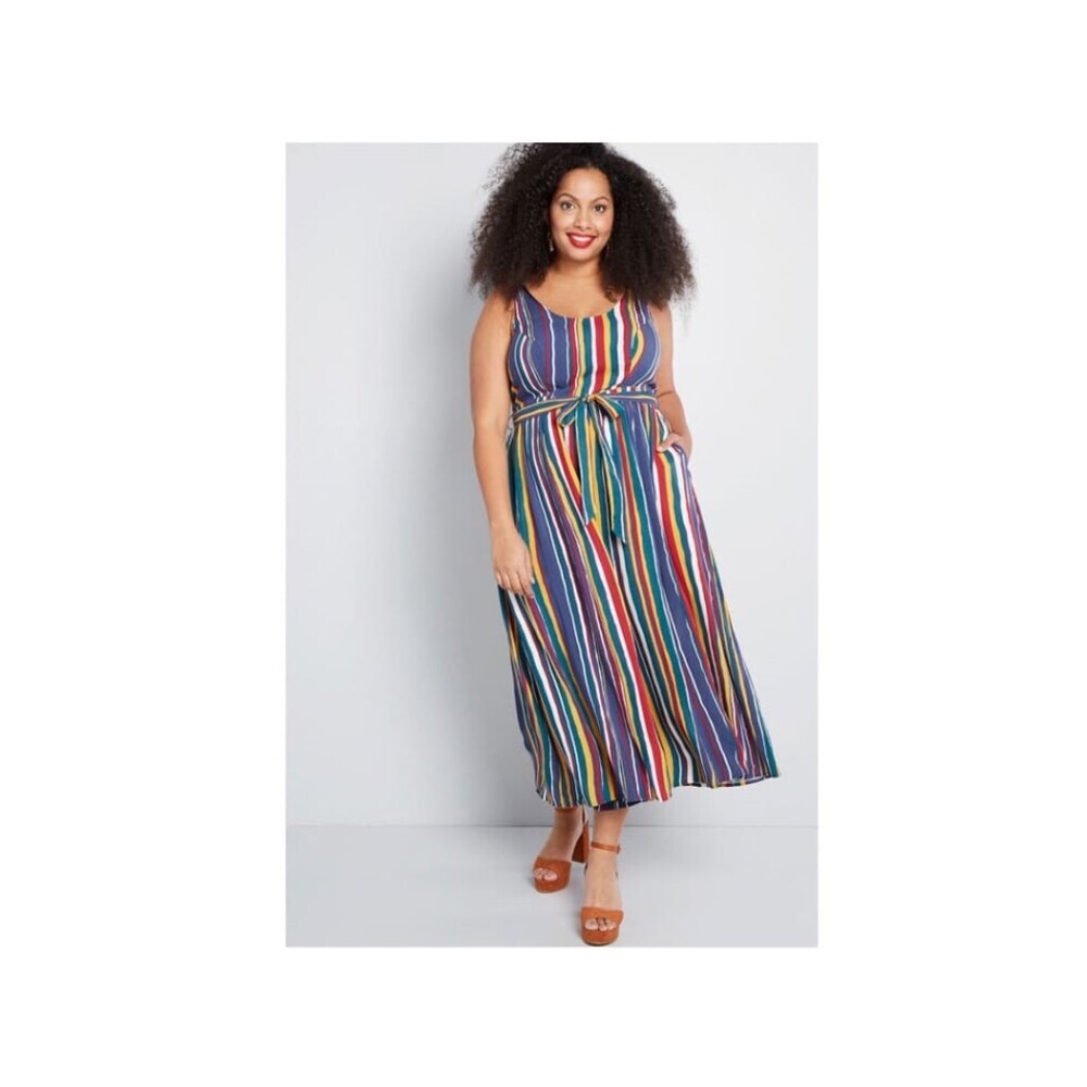 Modcloth Unbridled Enthusiasm Wide-Leg Jumpsuit